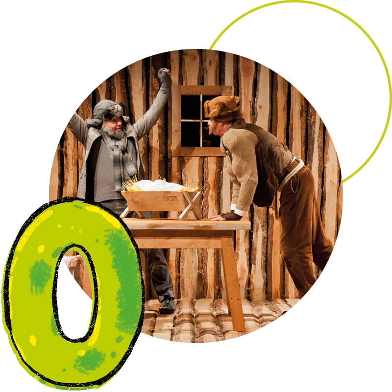 Ox und Esel