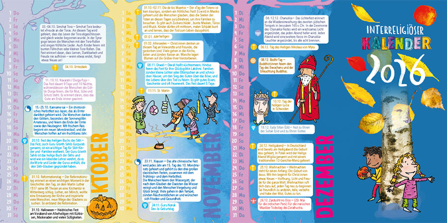 PDF-Datei Flyer Interreligiöser Kalender herunterladen